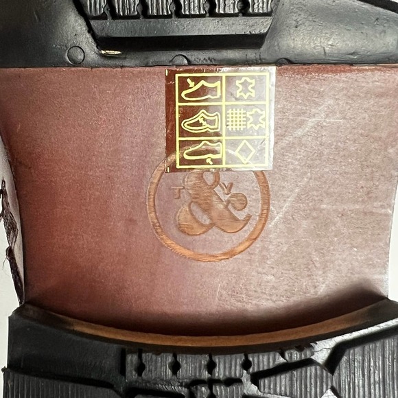 THOMAS & VINE BARTON CAP TOE‎ ANKLE BOOTS IN OXBLOOD NWOT MEN'S SIZE 8 - Picture 13 of 13